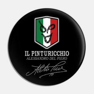 Del Piero Logo Pin