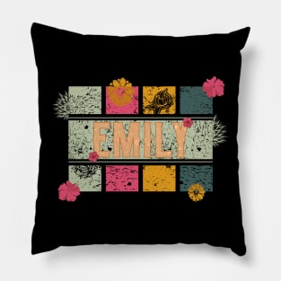 80s // Name // Emily // Retro Style Pillow