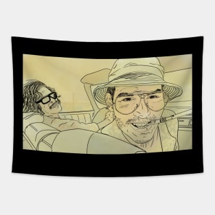 fear and loathing in las vegas Tapestry