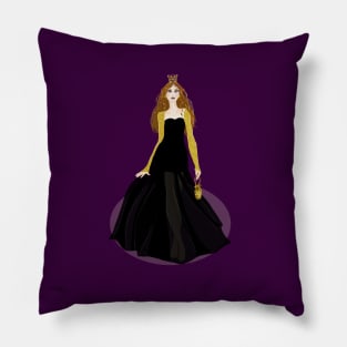 Fashion girl butterfly Pillow