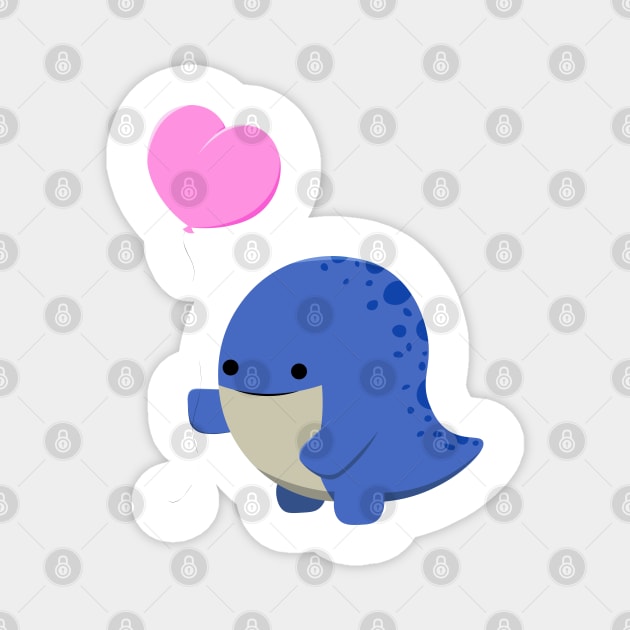 Guild Wars 2- Blue Quaggan Magnet by CaptainPoptop