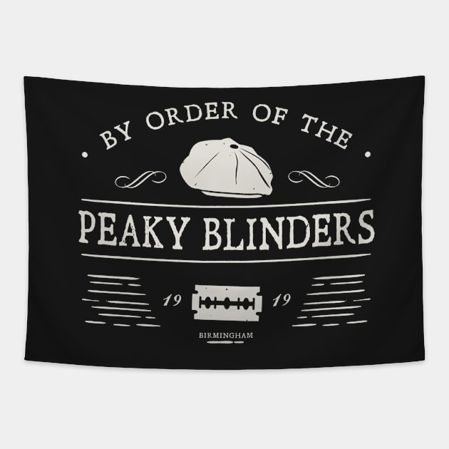 By Order of The Peaky Blinders Tapestry by Plan8