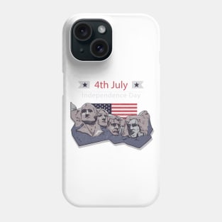 happy 4th of July independence day Phone Case