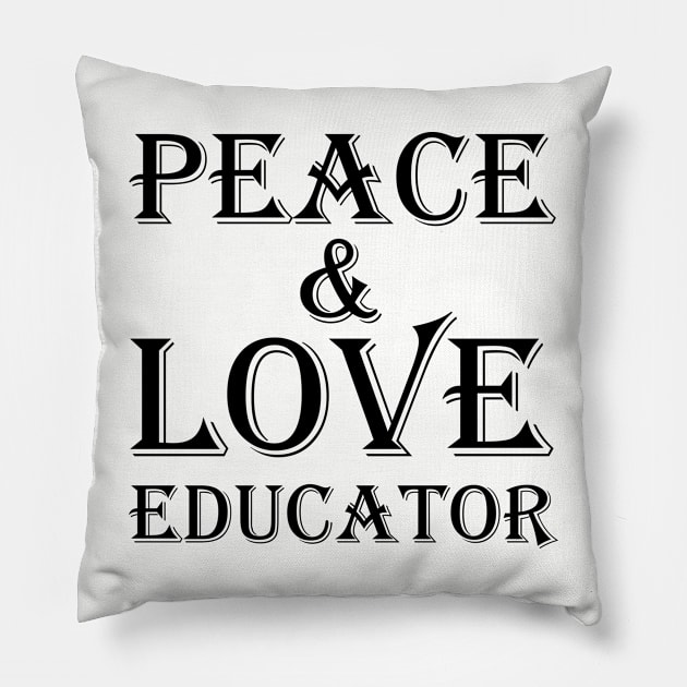 Black Educators Pillow by TeeStreet