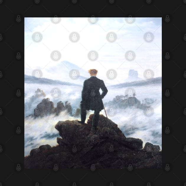 Wanderer above the Sea of Fog by Copeman Designs