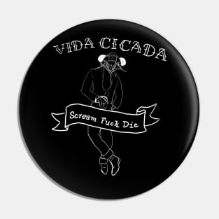 Vida Cicada Pin