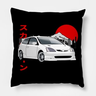 Honda Civic Ep3 Type R JDM Style Pillow