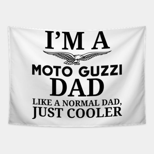 Father's Day Moto Guzzi Dad Tee Tapestry by tushalb