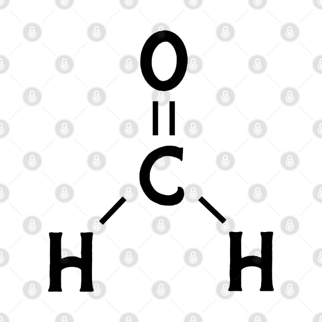 Mortician formaldehyde chemical formula by karutees