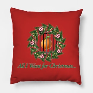 All I Want for Christmas Pillow