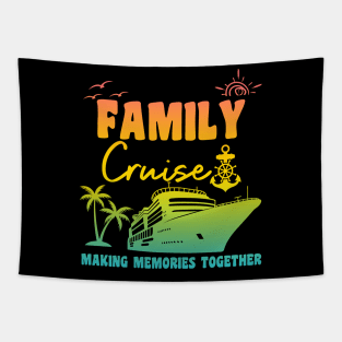 Family Cruise Tapestry