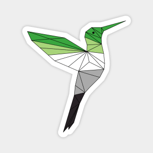 Aromantic Hummingbird Magnet