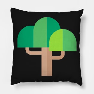 bonsai tree icon Pillow