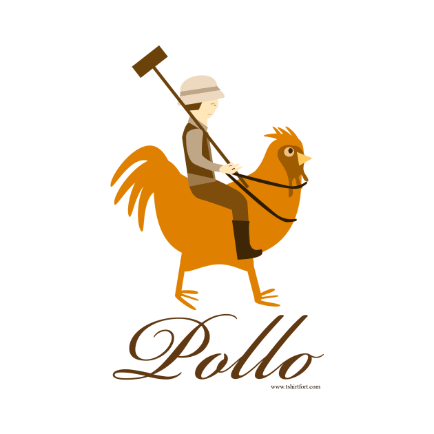 Funny Pollo Parody Fashion Chicken Design by Tshirtfort