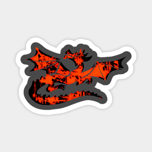 Lava Dragon Magnet