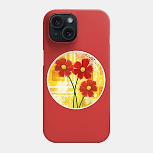 Red Flowers Phone Case