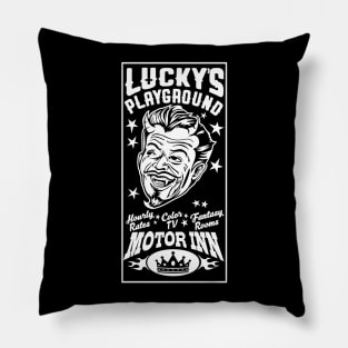 Lucky's Motor Inn Pillow