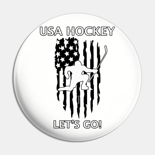 Hockey Pride! Pin by DizzySpells Designs