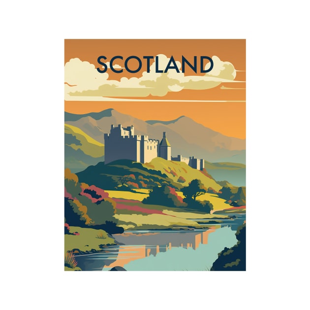 SCOTLAND by MarkedArtPrints