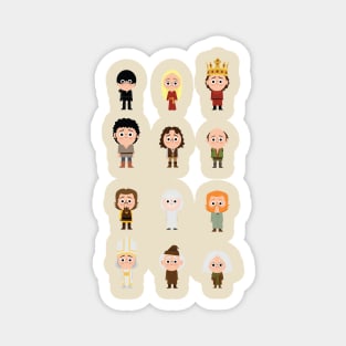 Princess Bride Friends Magnet