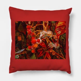 The Red Weed Pillow