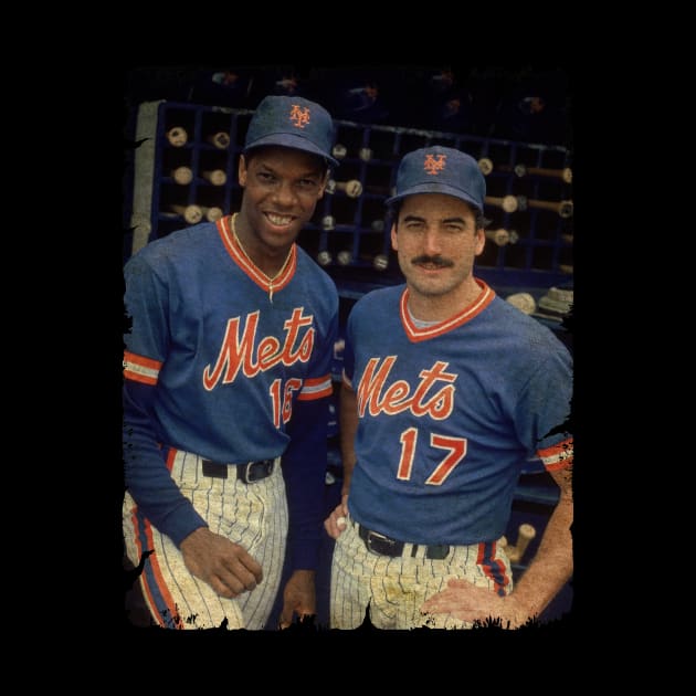 Dwight Gooden and Keith Hernandez in New York Mets Team by SOEKAMPTI