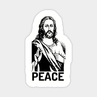 Jesus, Peace Sign, Jesus Peace Magnet