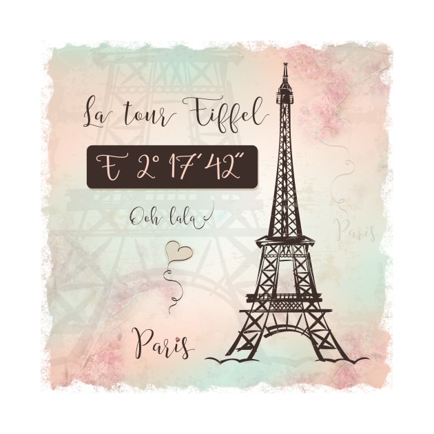 Paris coordinates by RebecaZum