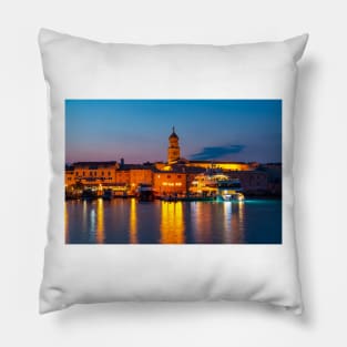 Town of Krk Pillow