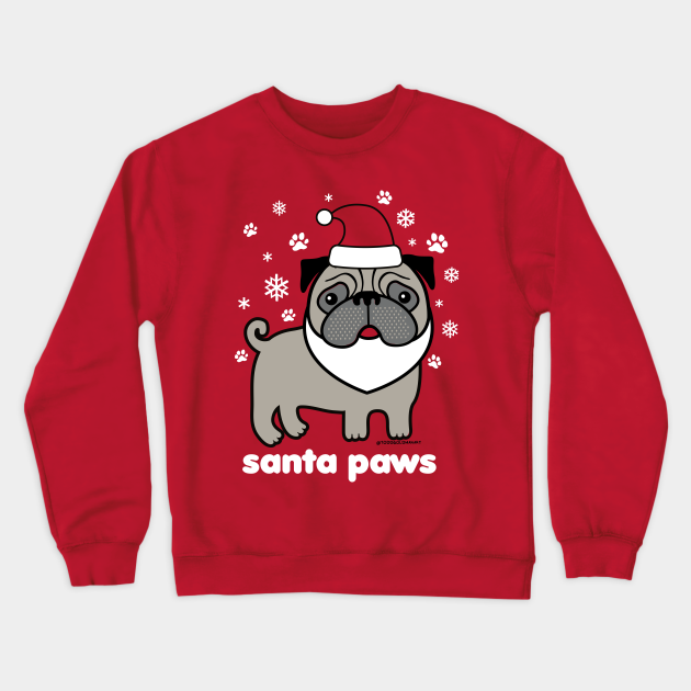 santa paws sweatshirt