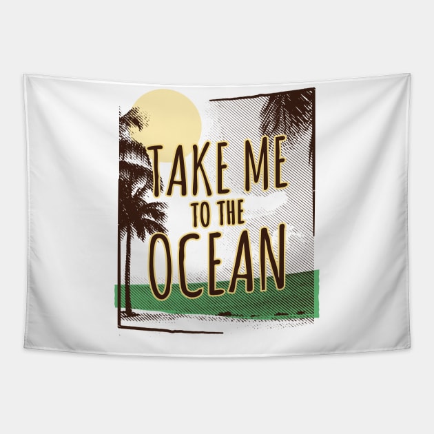 Take me to the Ocean Tapestry by madeinchorley