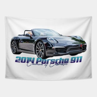 2014 Porsche 911 Carrera 4 Cabriolet Tapestry