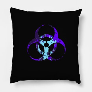 Biohazard Weathered Pillow
