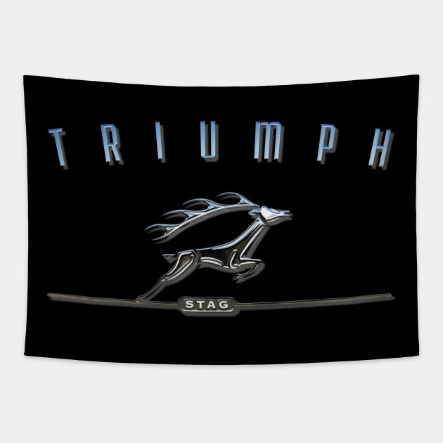 Triumph 20 Tapestry by Midcenturydave