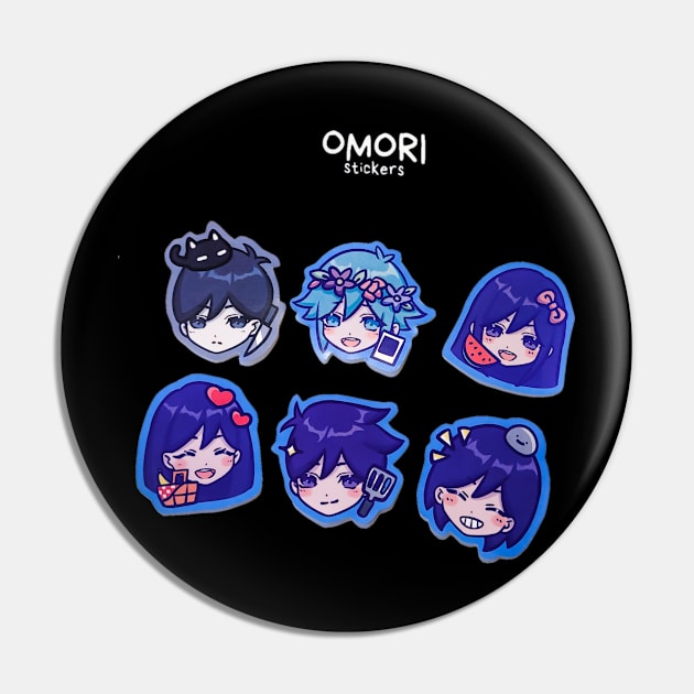 Omori Pin by shadowNprints