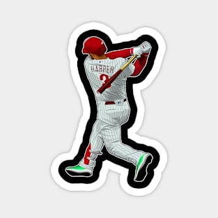 Bryce Harper #3 Power Shot Magnet