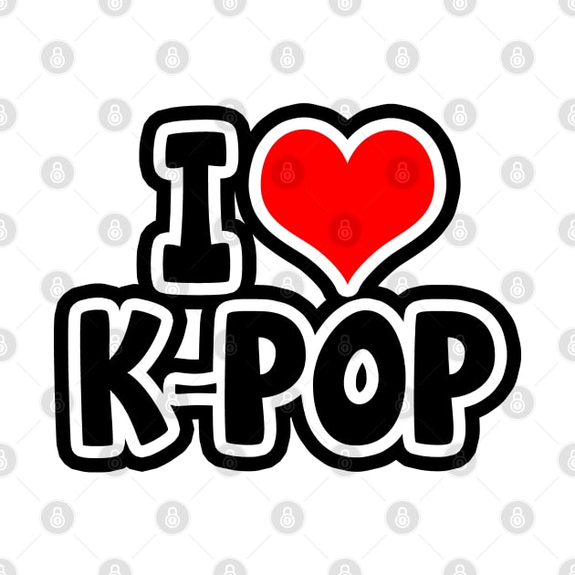 I Love K-Pop by LunaMay