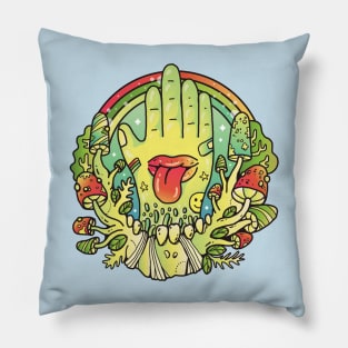 The Hand of Nature Pillow