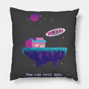 Galactic Pizza Pillow