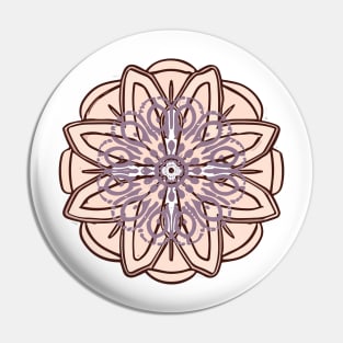 mandala Clamber drawingmandala Skip Craft Pin