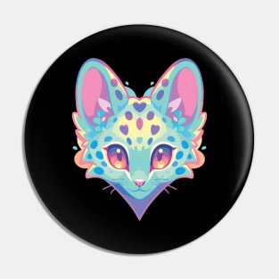 Kawaii Cute Wildcat Series - 016 Pin