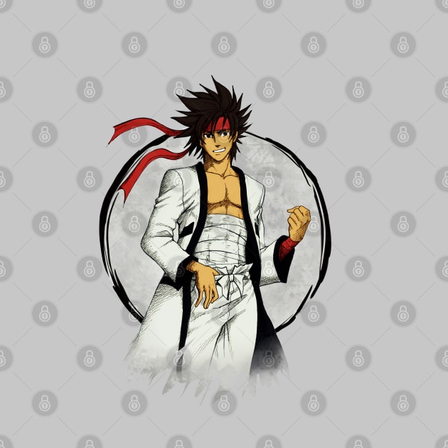 Sanosuke Sagara by mcashe_art