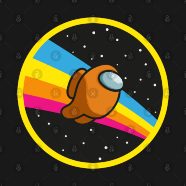 Among us rainbow - Among Us Game - T-Shirt | TeePublic UK