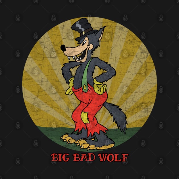 Vintage Big Bad Wolf by valentinahramov