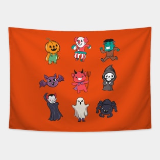 halloween pillow Tapestry