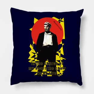 Vladimir Mayakovsky in the Church of my Heart Pillow