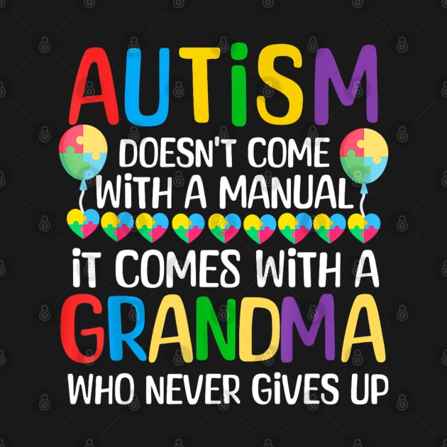 Autism Doesn't Come with a Manual Autism Awareness by luxembourgertreatable