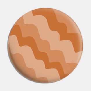 Brown wavy ocean waves gradient Pin