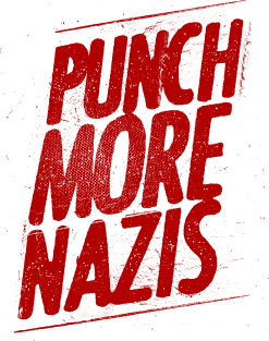 Punch more nazis Magnet