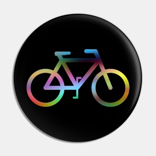 Splashes of Colour on a Bike Pin